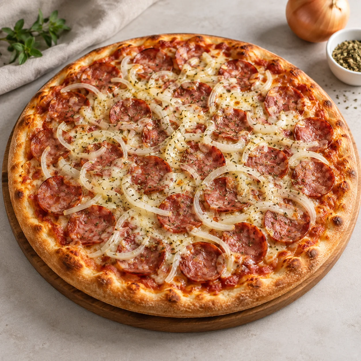 Pizza de calabresa