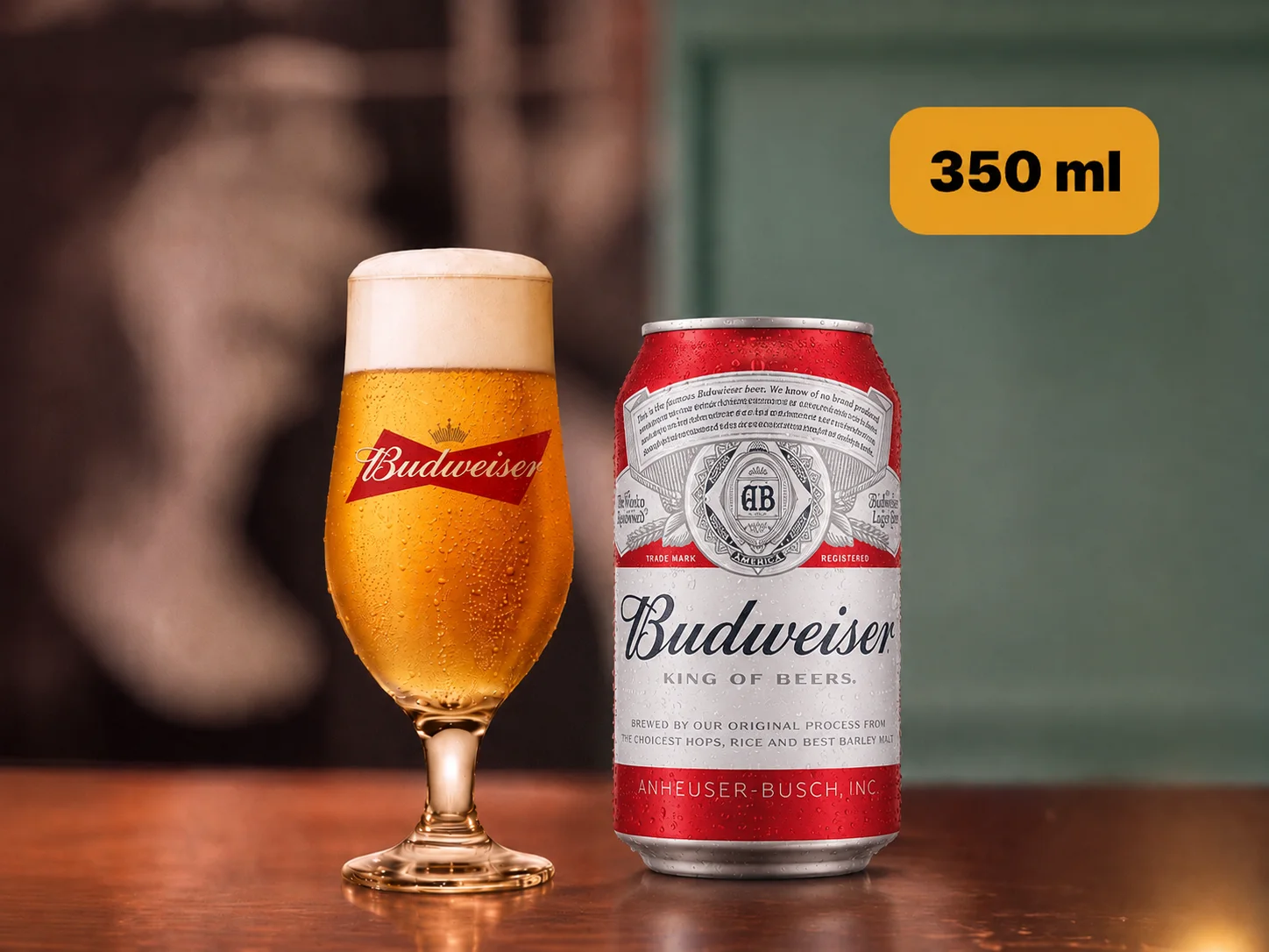 Budweiser lata 350ml