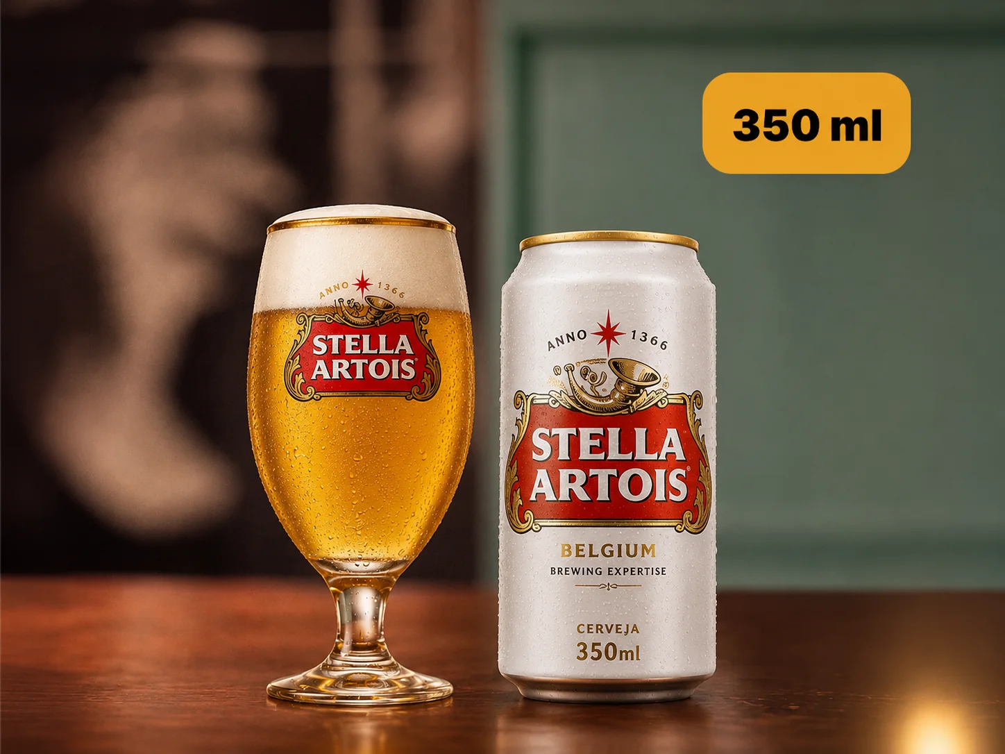 Stella Artois lata 350ml